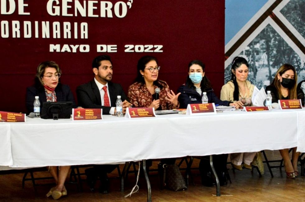 Sesiona gabinete de género en Nazahualcoyotl