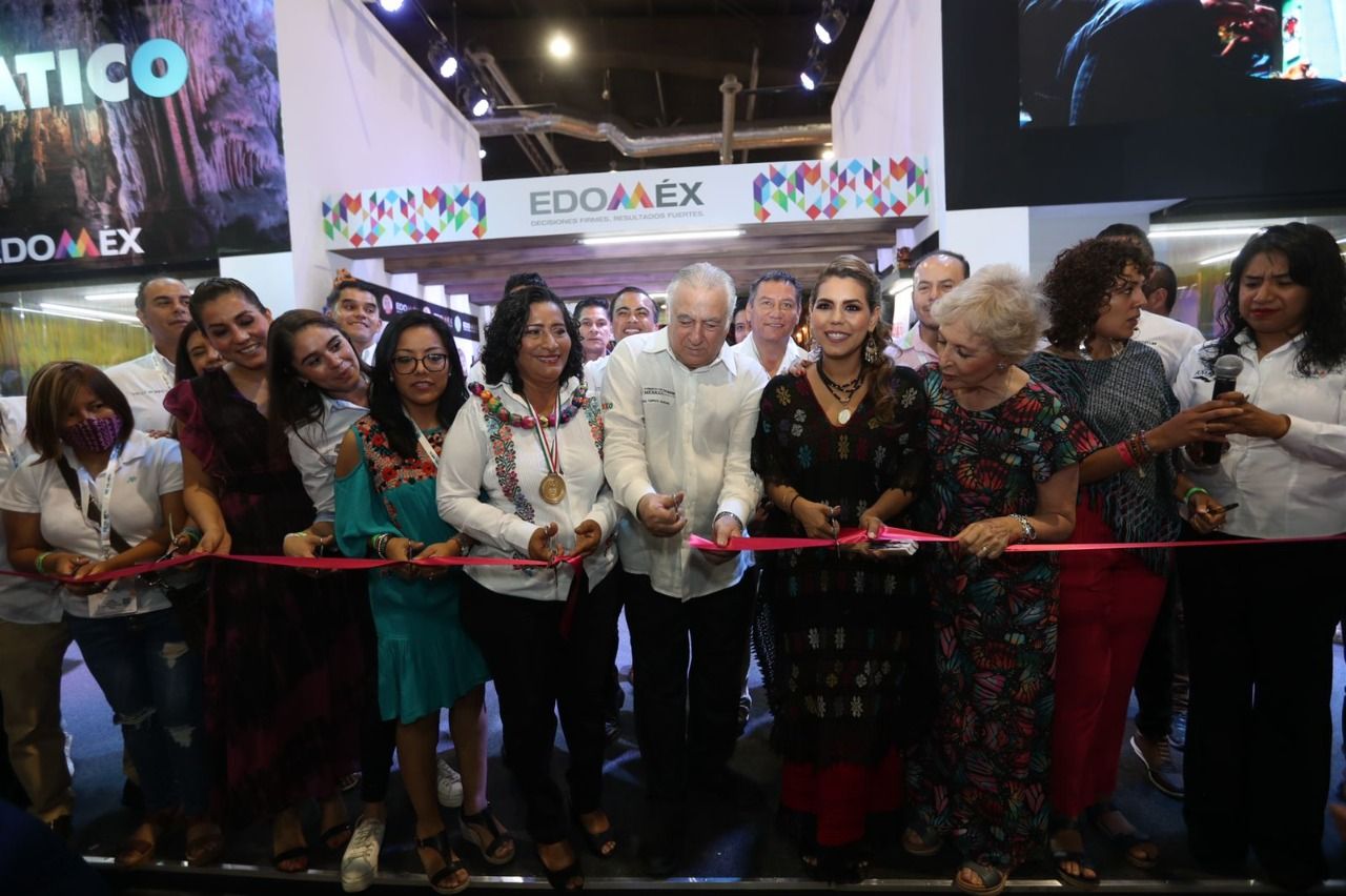 Inauguran pabellón del Edoméx en el Tianguis Turístico Acapulco 2022