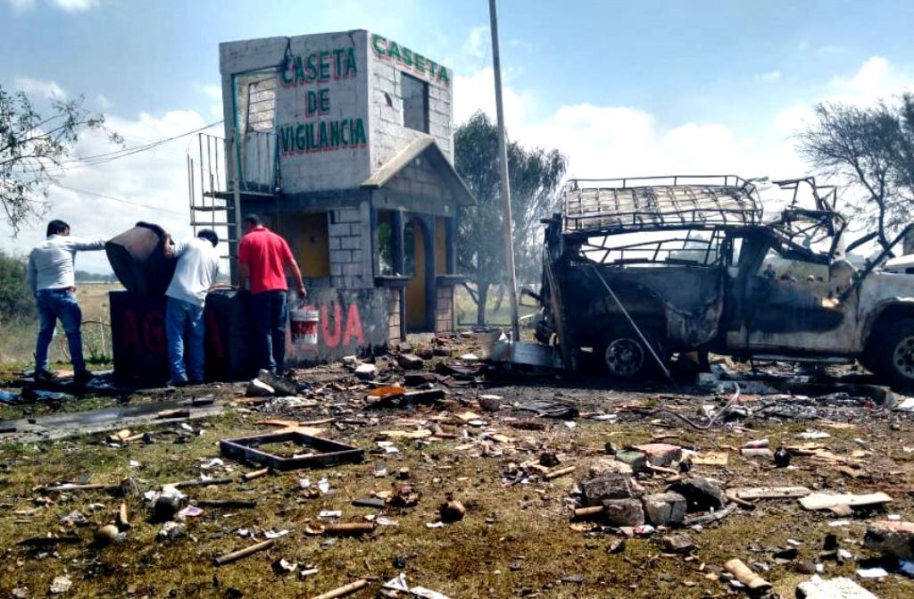 Un muerto y seis lesionados en explosión de Zumpango