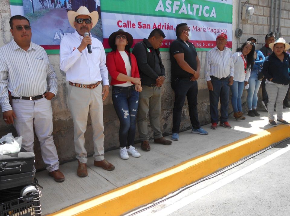 Crecen servicios básicos en Santa María Maquixco Teotihuacán