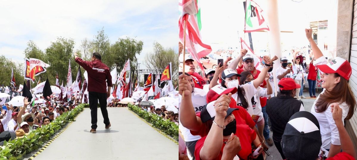 Así transcurrió la octava semana de campañas de los candidatos punteros en Hidalgo