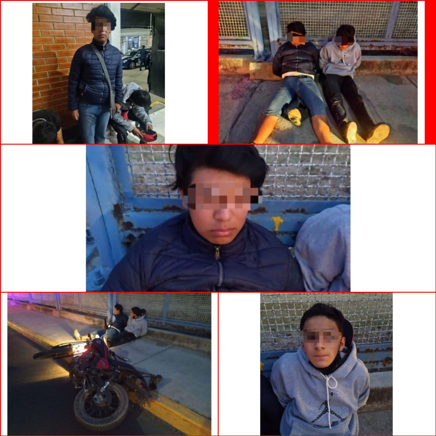 Aseguran a rateros de Chimalhuacán en Texcoco, robaban celulares a texcocanos 