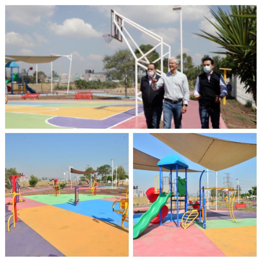 Inauguran parque recreativo de Ecatepec