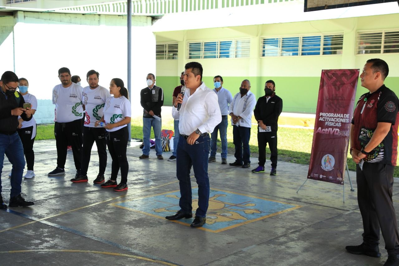 Fomentan deporte y actividad física en escuelas de Río Blanco