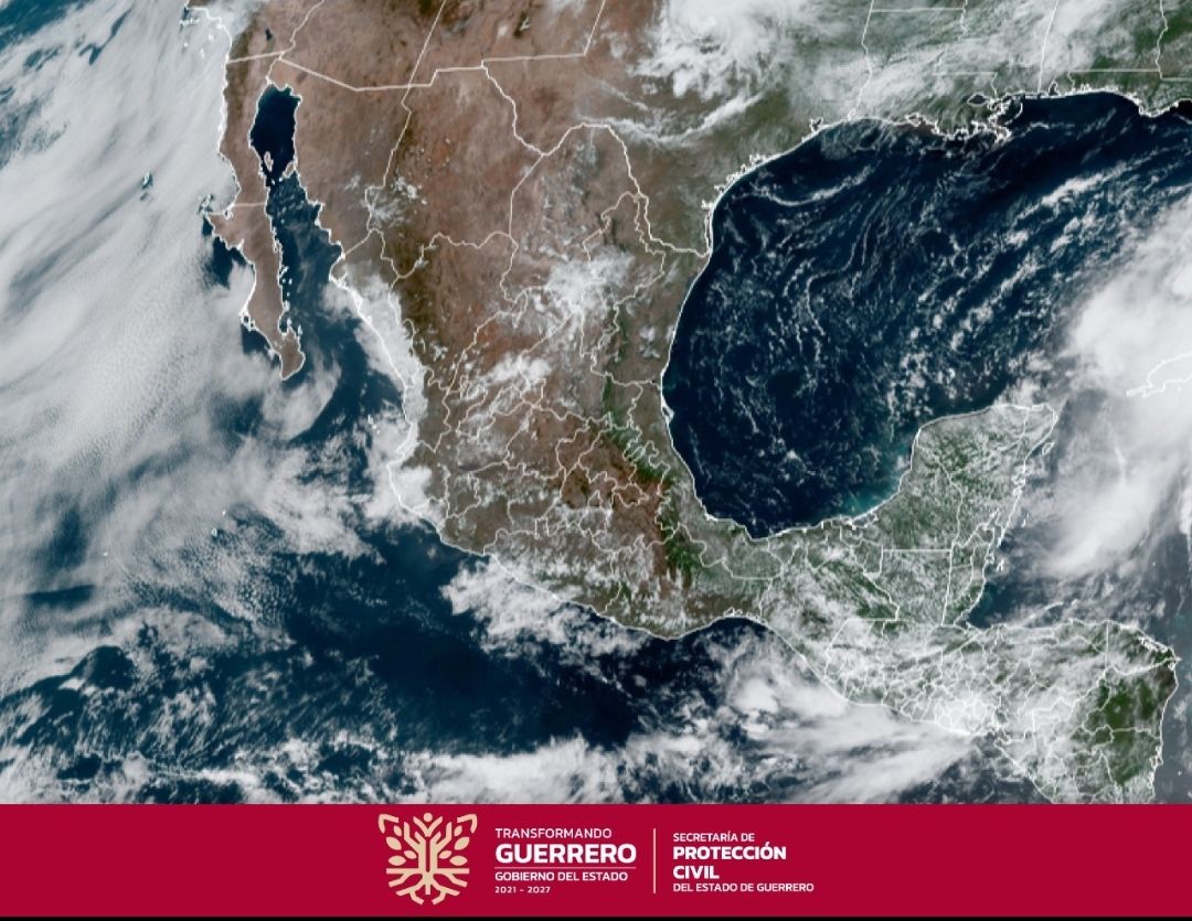 SPCGRO alerta por pronostico de lluvias fuertes y alto oleaje para este fin de semana en Guerrero 