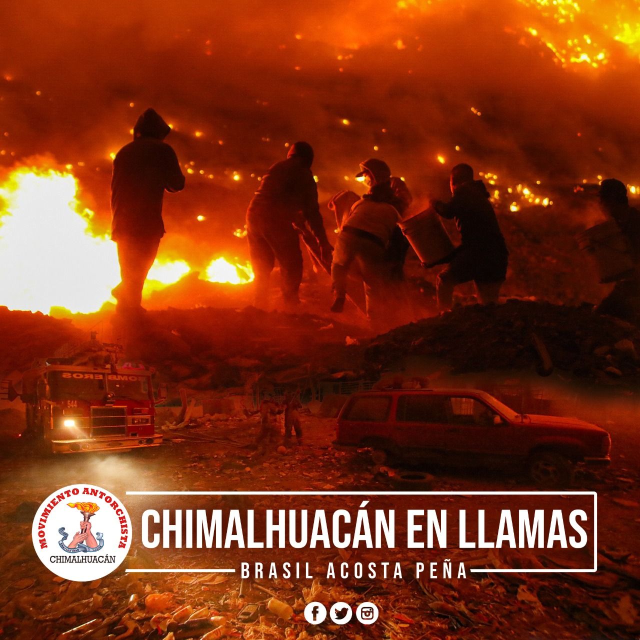 #Chimalhuacán en llamas