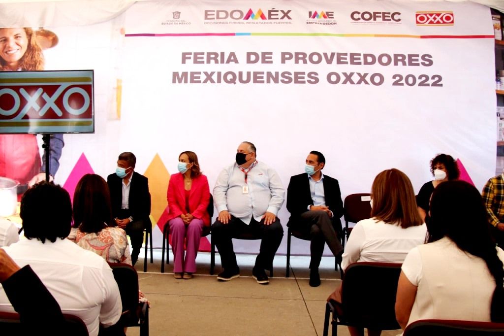 Participan MIPYMES mexiquenses en la cuarta edición de la Feria de Proveedores OXXO 2022