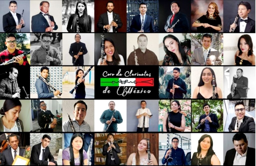 La Secretaría de Cultura y Turismo invita a la presentación del Coro de Clarinetes de México