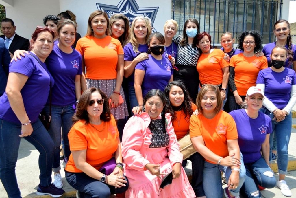 Instalan en Atizapán de Zaragoza el primer módulo de mujeres vigilantes