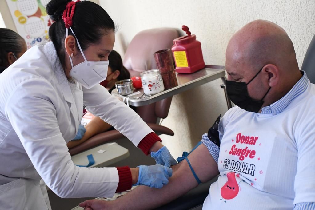 Salud del Edoméx invita a participar en colectas altruistas de donación de sangre