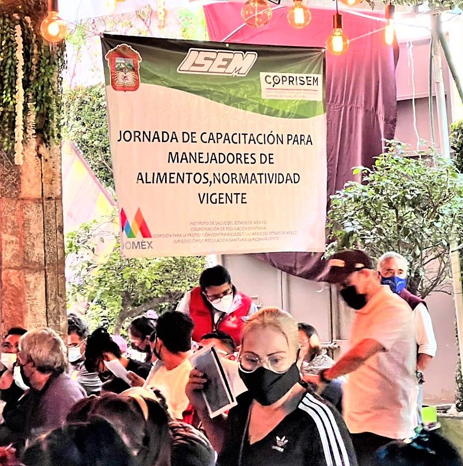 CAPACITA #COPRISEM A MEXIQUENSES EN DISMINUCIÓN DE #RIESGOS SANITARIOS