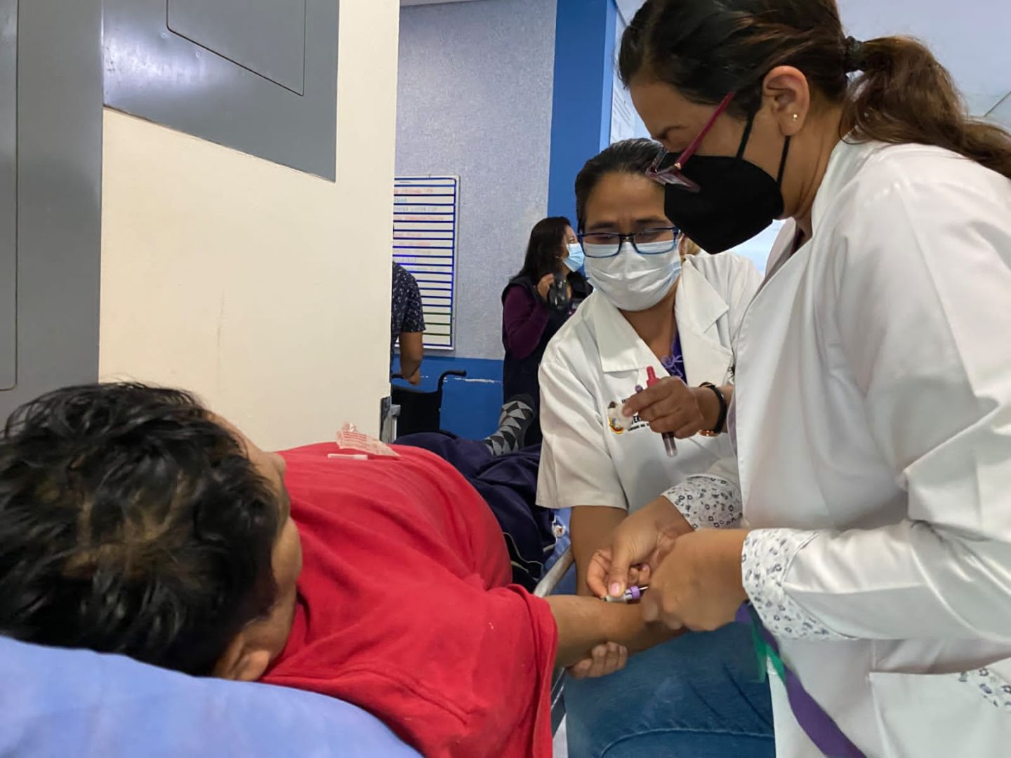 Salud Guerrero brinda atención médica al Sr. José Antonio N quien fue trasladado al Hospital General ’Raymundo Abarca Alarcón’