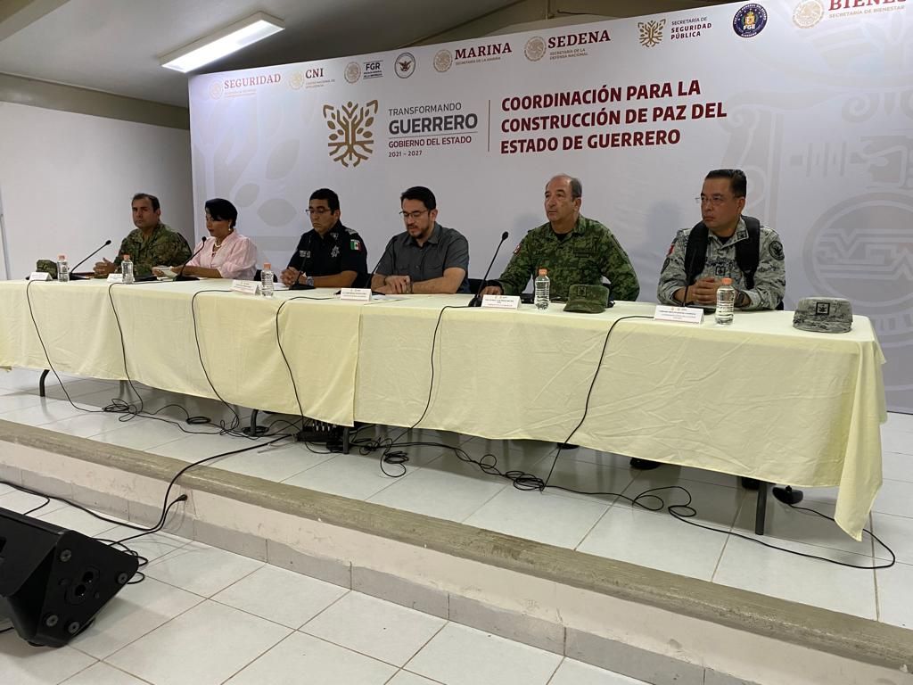 Se refuerzan los operativos de seguridad en coordinación con los tres niveles de gobierno para localizar a los generadores de violencia en Guerrero