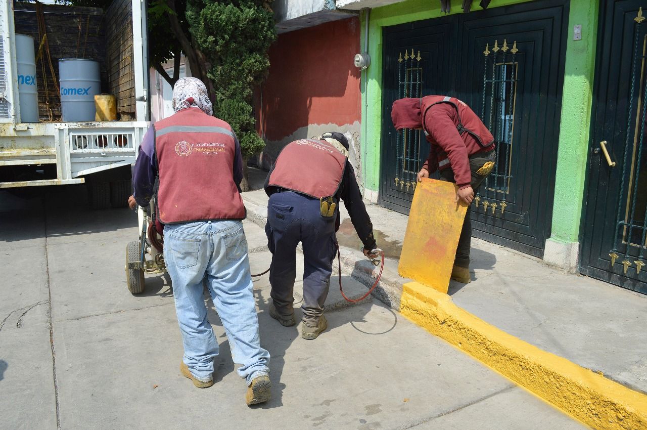 Operan Jornadas de Limpia en Calles de Chimalhuacán 