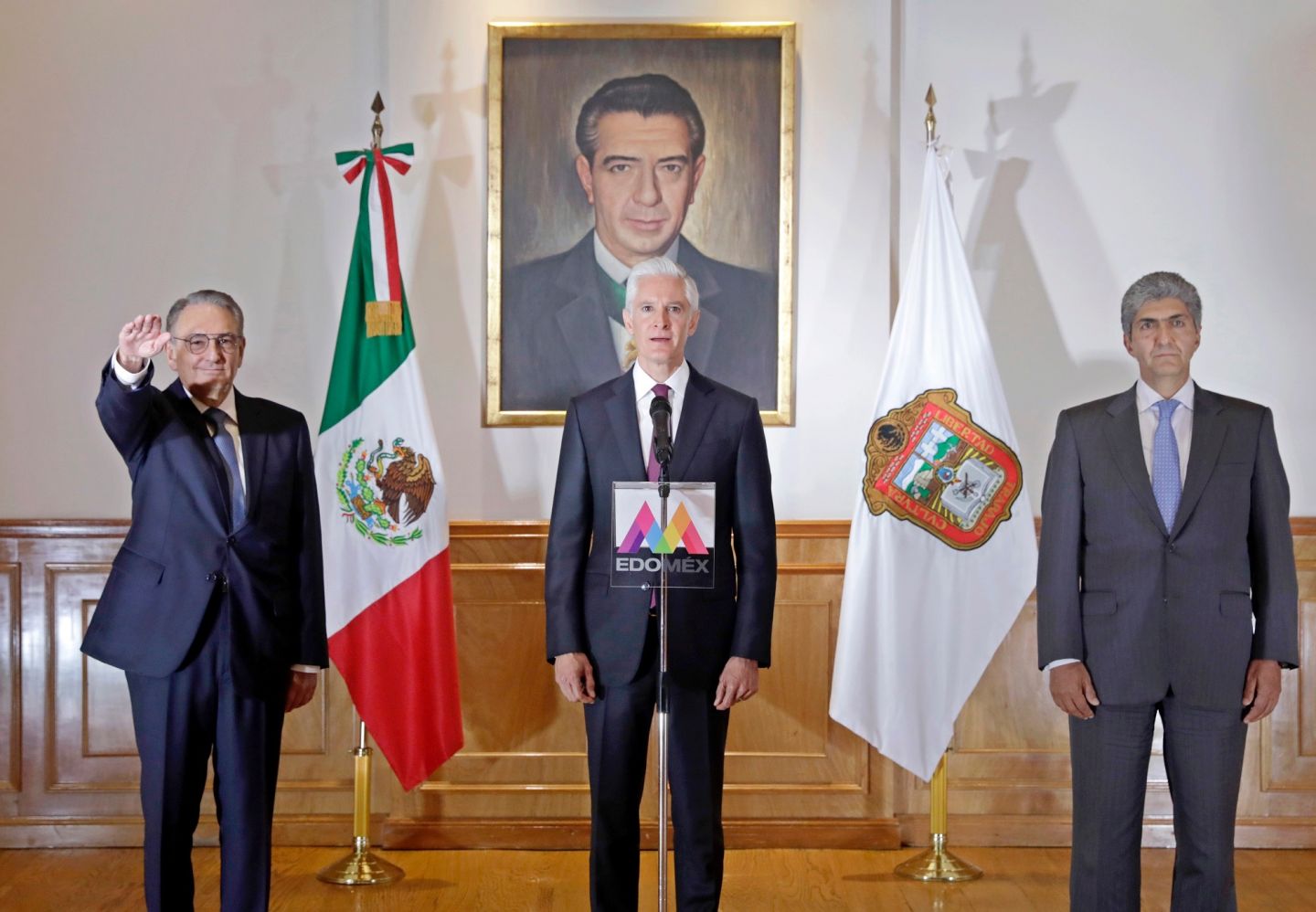 Alfredo del Mazo nombra a Luis Felipe Puente como Secretario General de Gobierno
