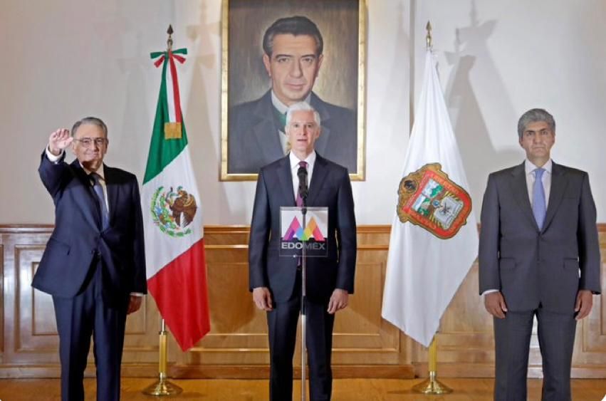Designa Alfredo Del Mazo a Luis Felipe Puente como nuevo Secretario General de Gobierno del Edomex 