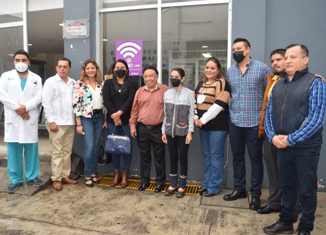 Inicia un Córdoba digital con instalación de WiFi gratis en Hospital General "Yanga"