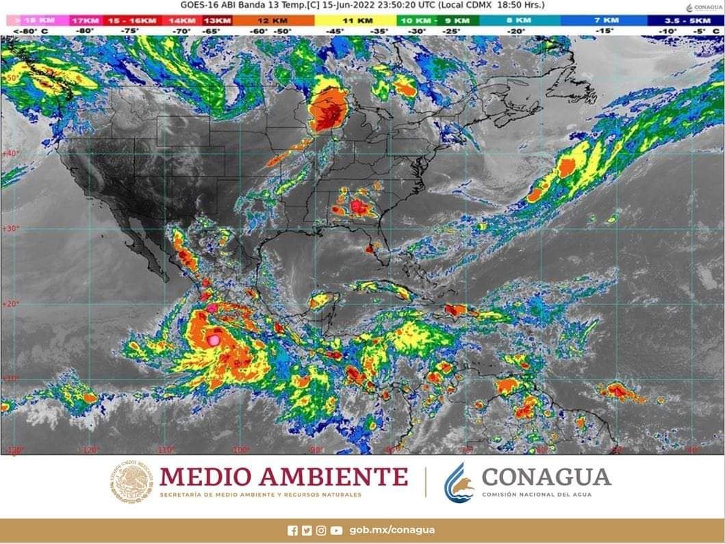 Huracán ’Blas’ mantendrá lluvias torrenciales para Guerrero
