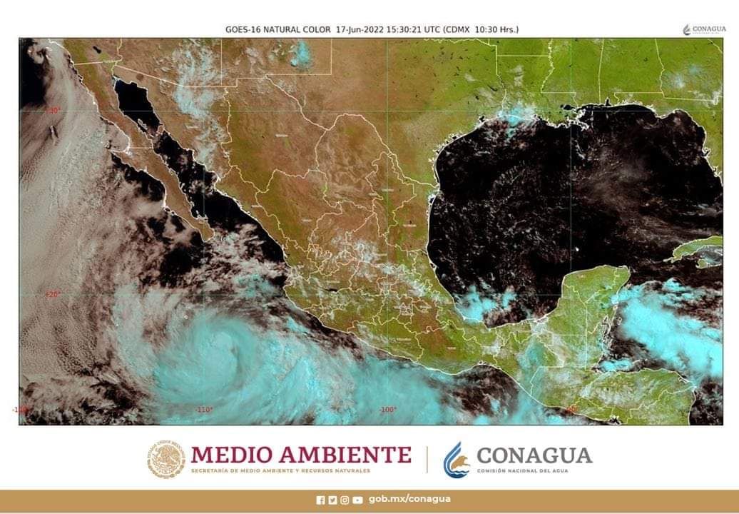 Continúa pronóstico de lluvias para Guerrero 
