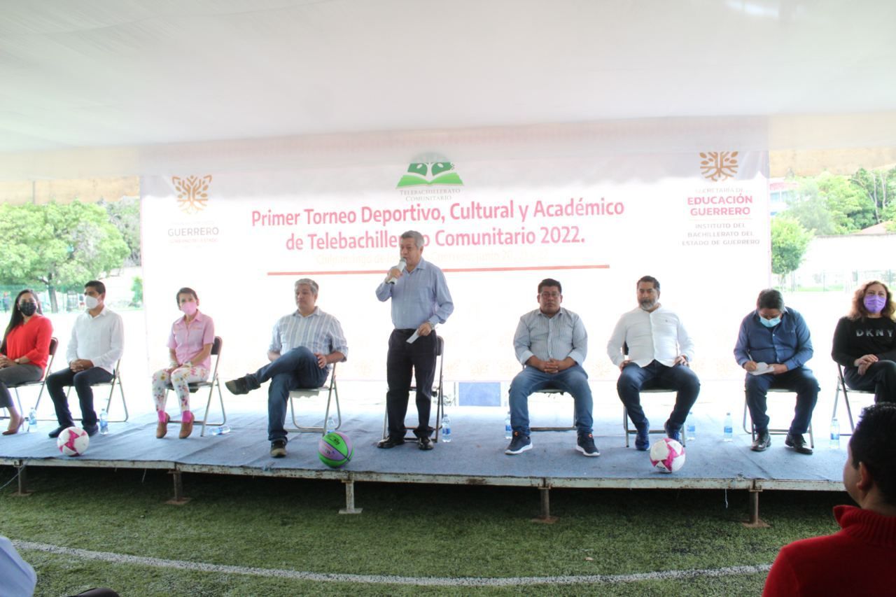Se realiza la etapa estatal del Primer Torneo Deportivo, Cultural y Académico de Telebachillerato Comunitario 2022
