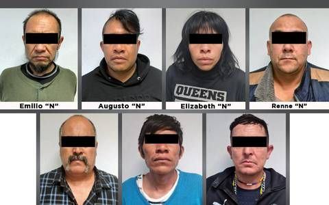 La FGJEM detuvo a peligrosa banda delictiva especializada presuntamente en homicidios, robos y extorsiones en varios municipios del Estado de Mexico.