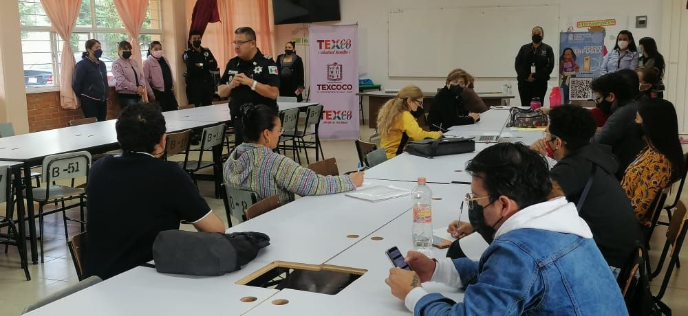 Policía de Texcoco Brinda Asesorías de Prevención del Delito y Violencia de Género en Escuelas