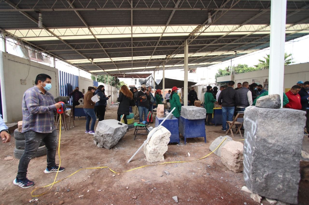 Ayuntamiento de Chimalhuacán recupera espacio público perteneciente a la Escuela Municipal Taller del Cantero