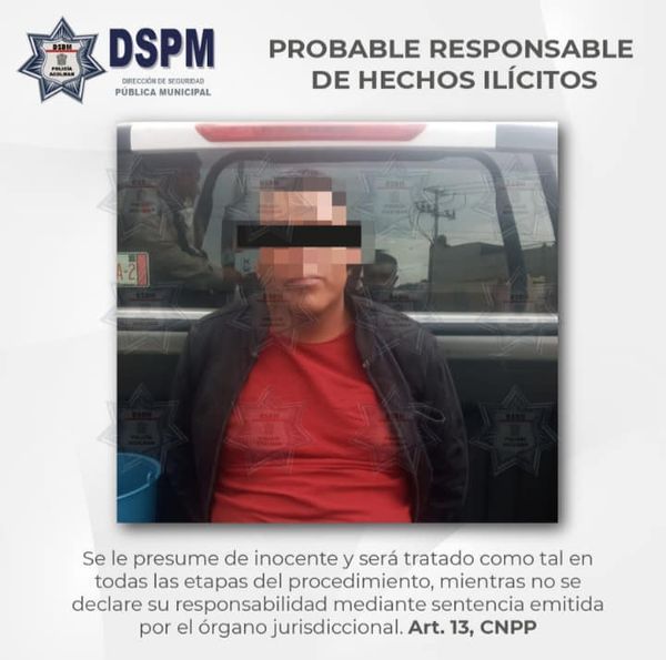 Roba Camioneta y Policías de Acolman lo Detienen en Tecámac 