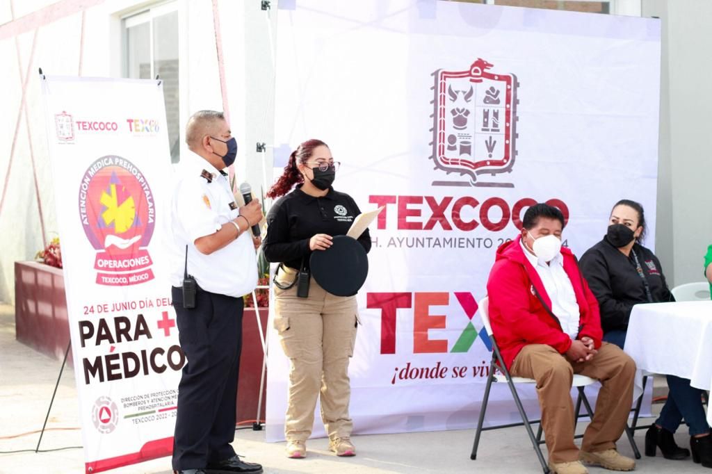 Festejan el Día Internacional del paramédico con instalaciones nuevas 