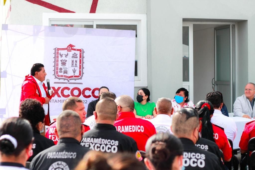 Con Nuevas Instalaciones festejan el día Internacional del Paramédico en Texcoco