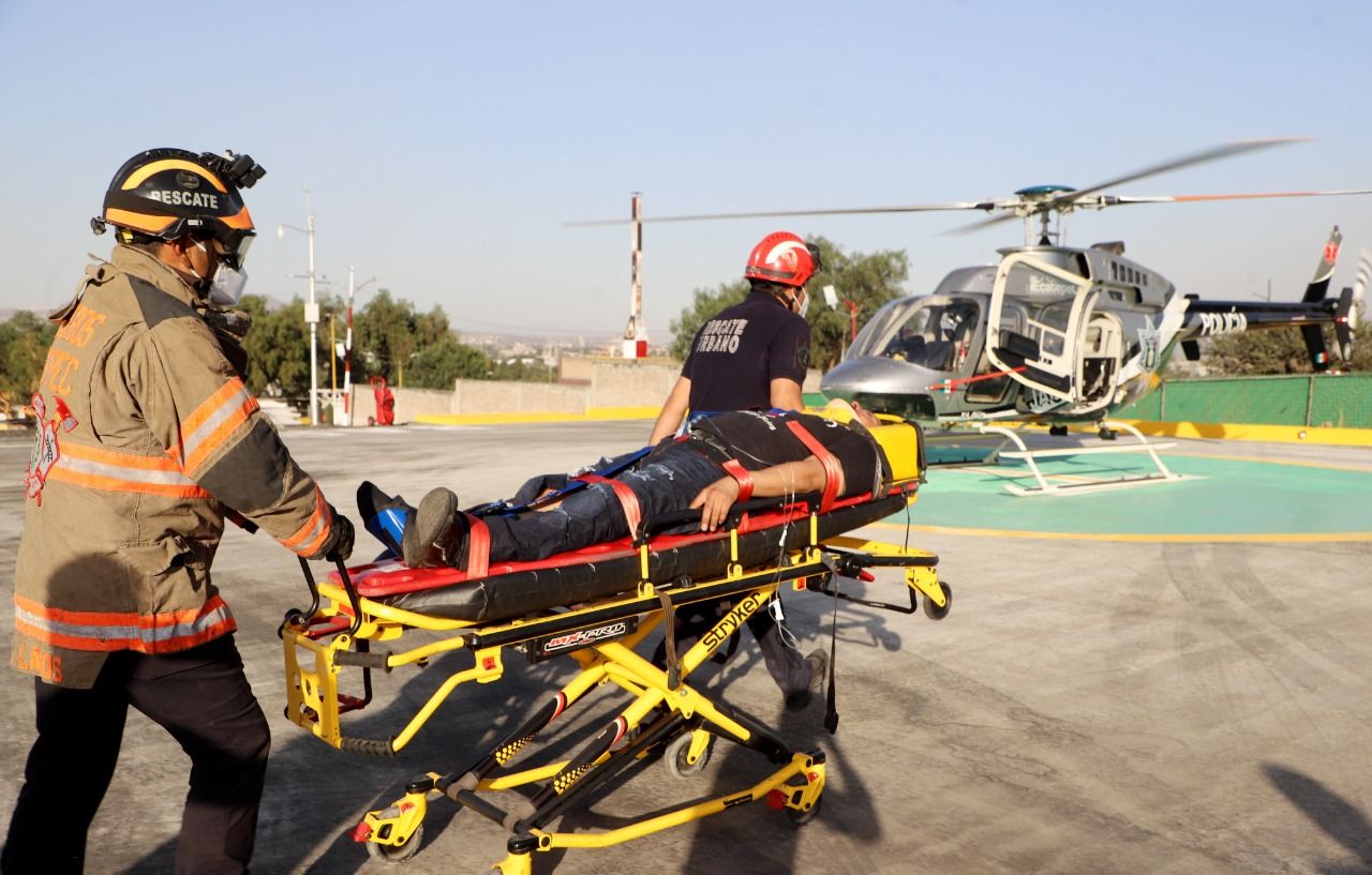 #Gobierno de Ecatepec anuncia helicóptero Jaguar 2: para atención de emergencias y traslado de pacientes de de está región 