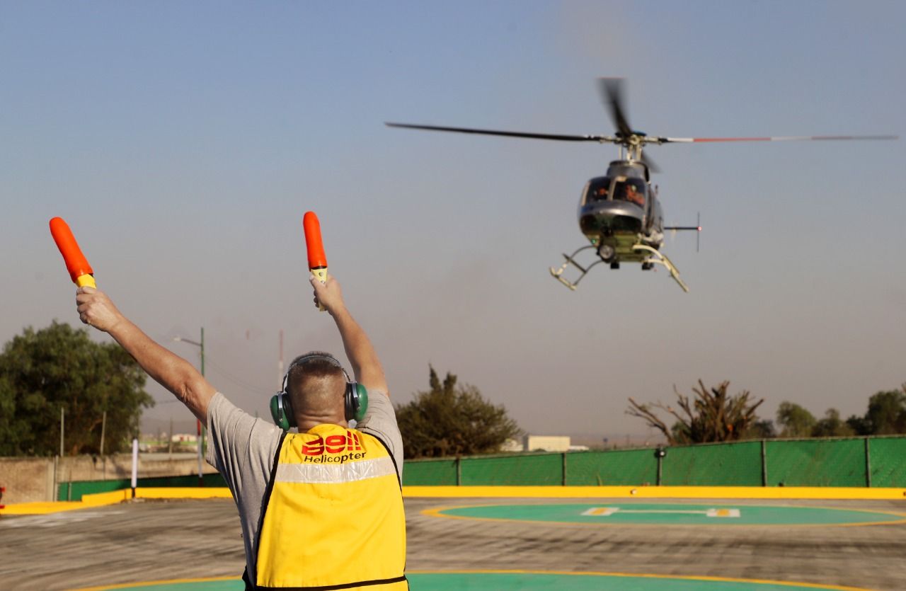 Ecatepec anuncia helicóptero Jaguar 2 para atención de emergencias y traslado de pacientes
