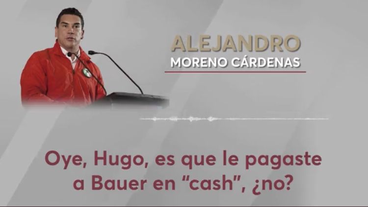 En ’cash’ le paga Alejandro Moreno a (Michel) Bauer de Televisa 