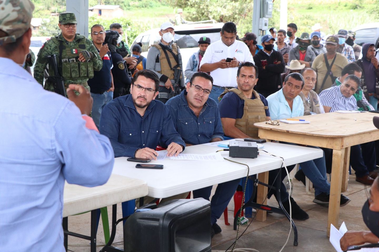 Promueve el gobierno de Evelyn Salgado acuerdo de paz en el corredor Chilapa-Hueycantenango