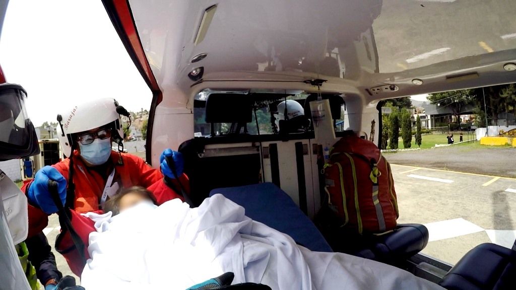 La Unidad de Rescate Aéreo ’Relámpagos’ activa Código Mater para trasladar a dos mujeres por complicaciones obstétricas 