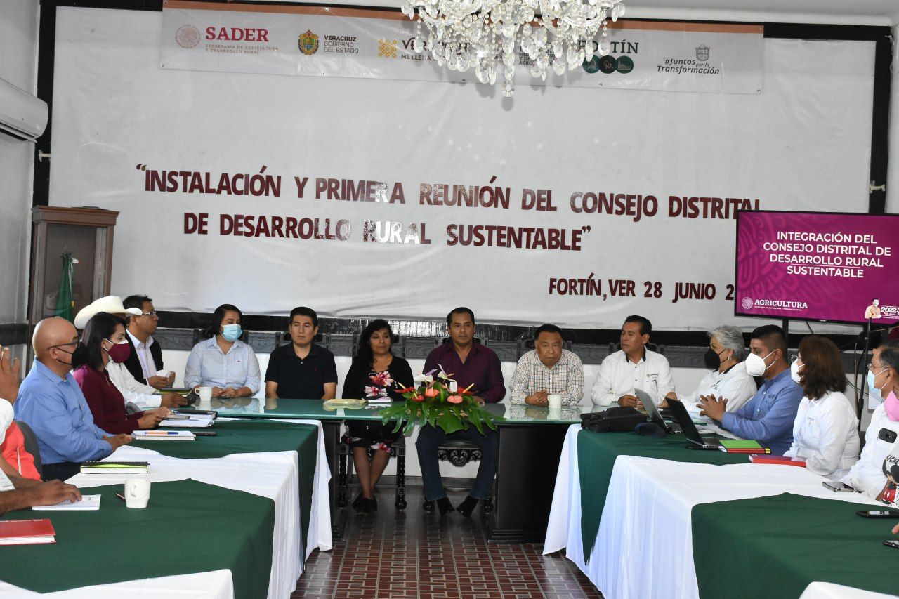 Participan 30 municipios en primera reunión de Consejo Distrital de Desarrollo Rural Sustentable