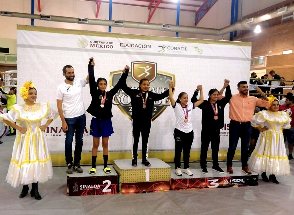Concluye con 2 oros la participación de boxeadores mexiquenses en Juegos Nacionales CONADE 2022