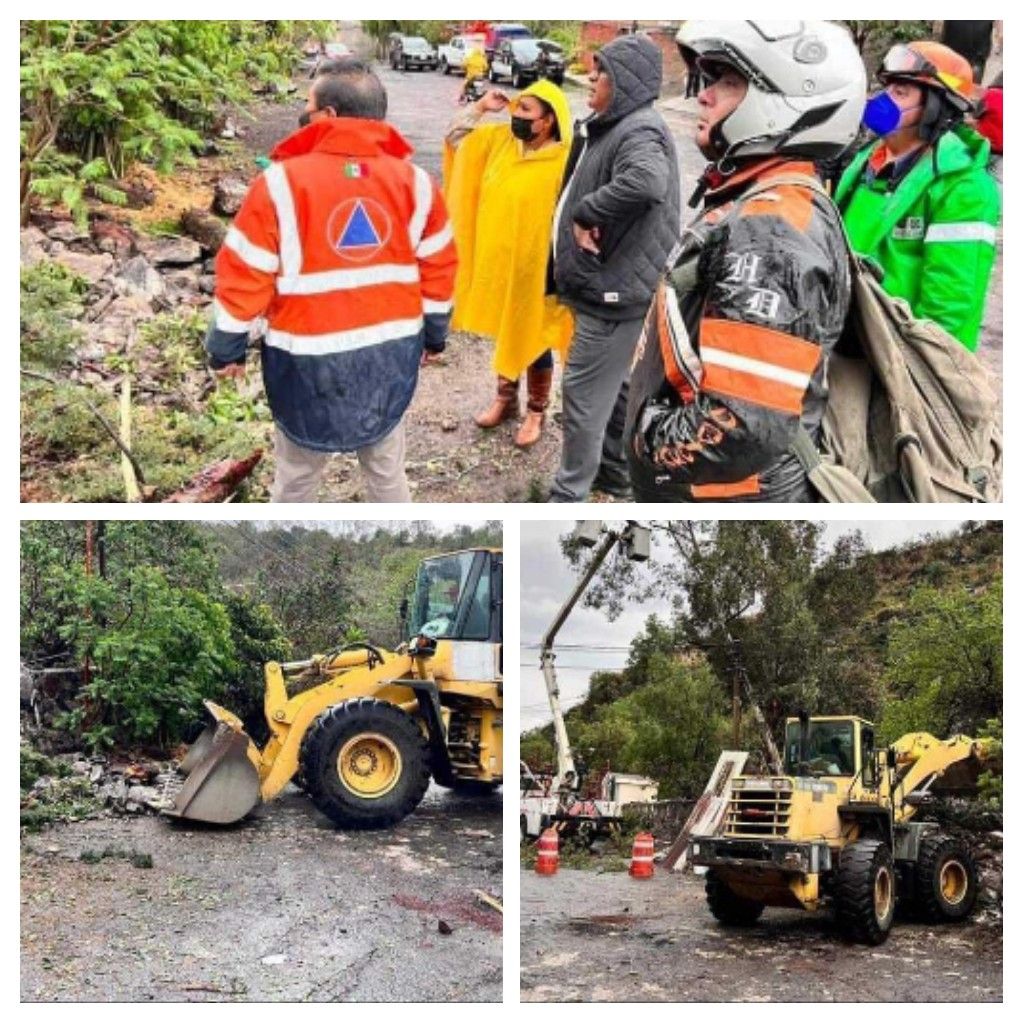 Alcaldía Xochimilco ayuda a afectados por desplazamiento de rocas 