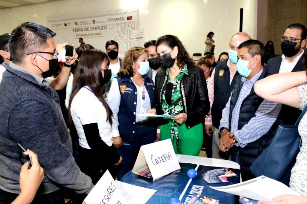 Ofrecen más de mil 250 vacantes en Feria de Empleo de Ixtapaluca