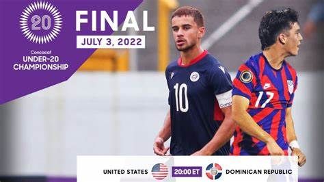 Estados Unidos golea a República Dominicana y son campeones del Premundial Sub 20