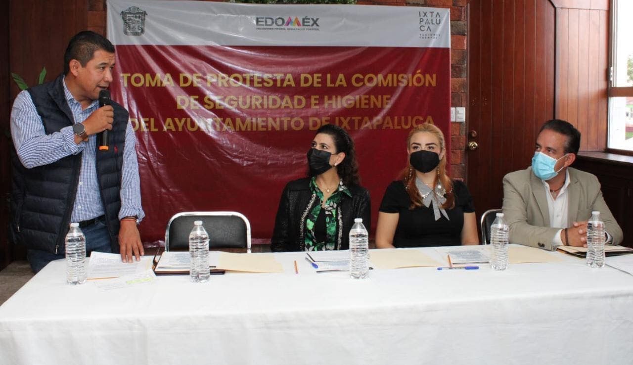Instala secretaria del trabajo comisiones de seguridad e higiene en Ixtapaluca 