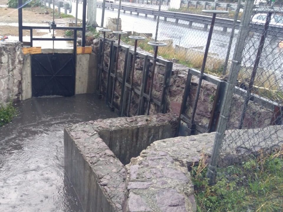 Colectores nuevos en Texcoco permiten buen desalojo de aguas residuales