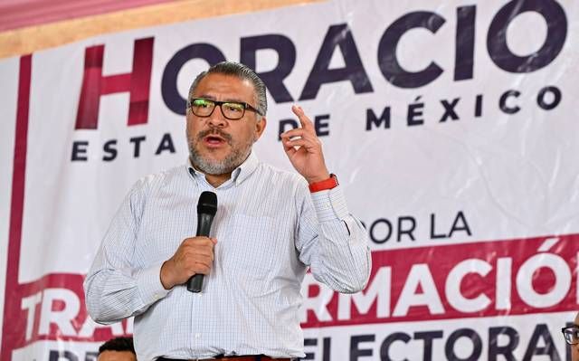 Horacio Duarte busca candidatura a gobernador del  Edoméx 