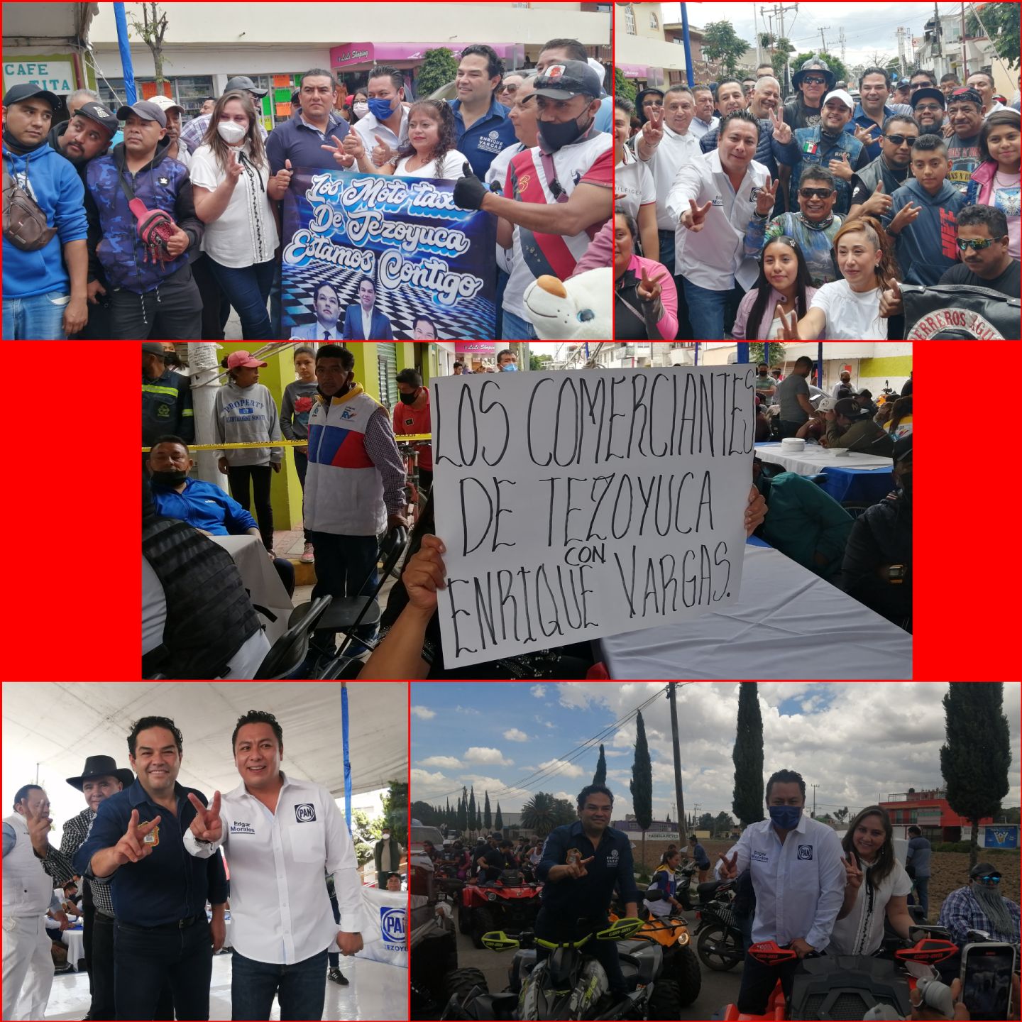 Tezoyuca respalda a Enrique Vargas a la gobernatura 2023 :Edgar Morales 