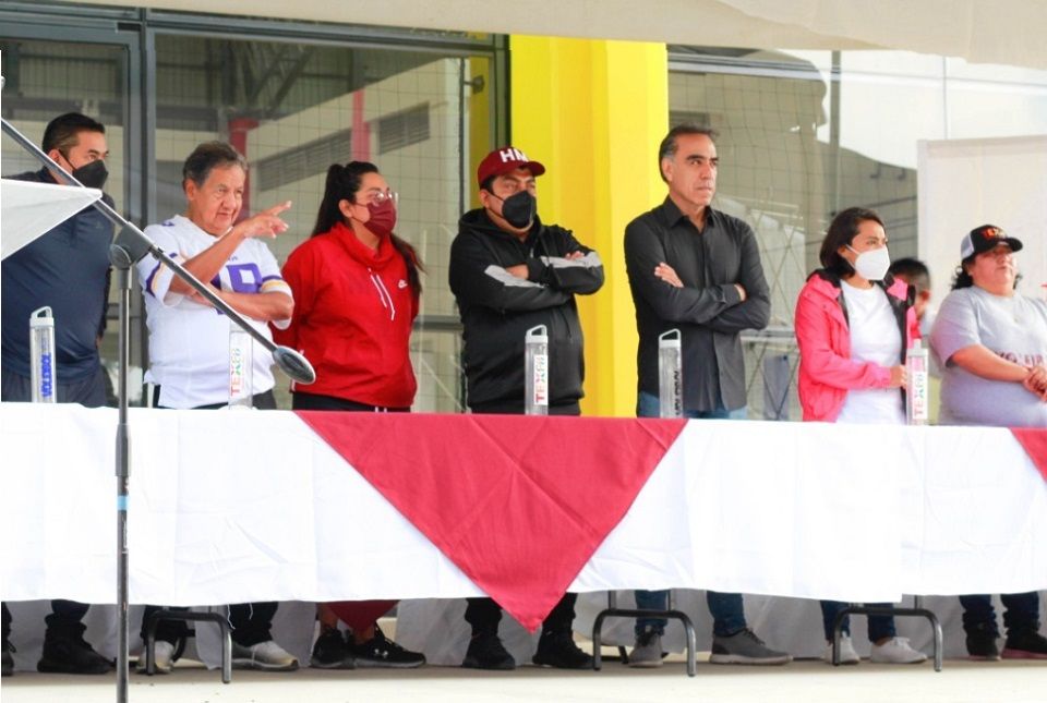 Inaugurado el Polideportivo dentro de la Unidad Silverio Pérez en Texcoco