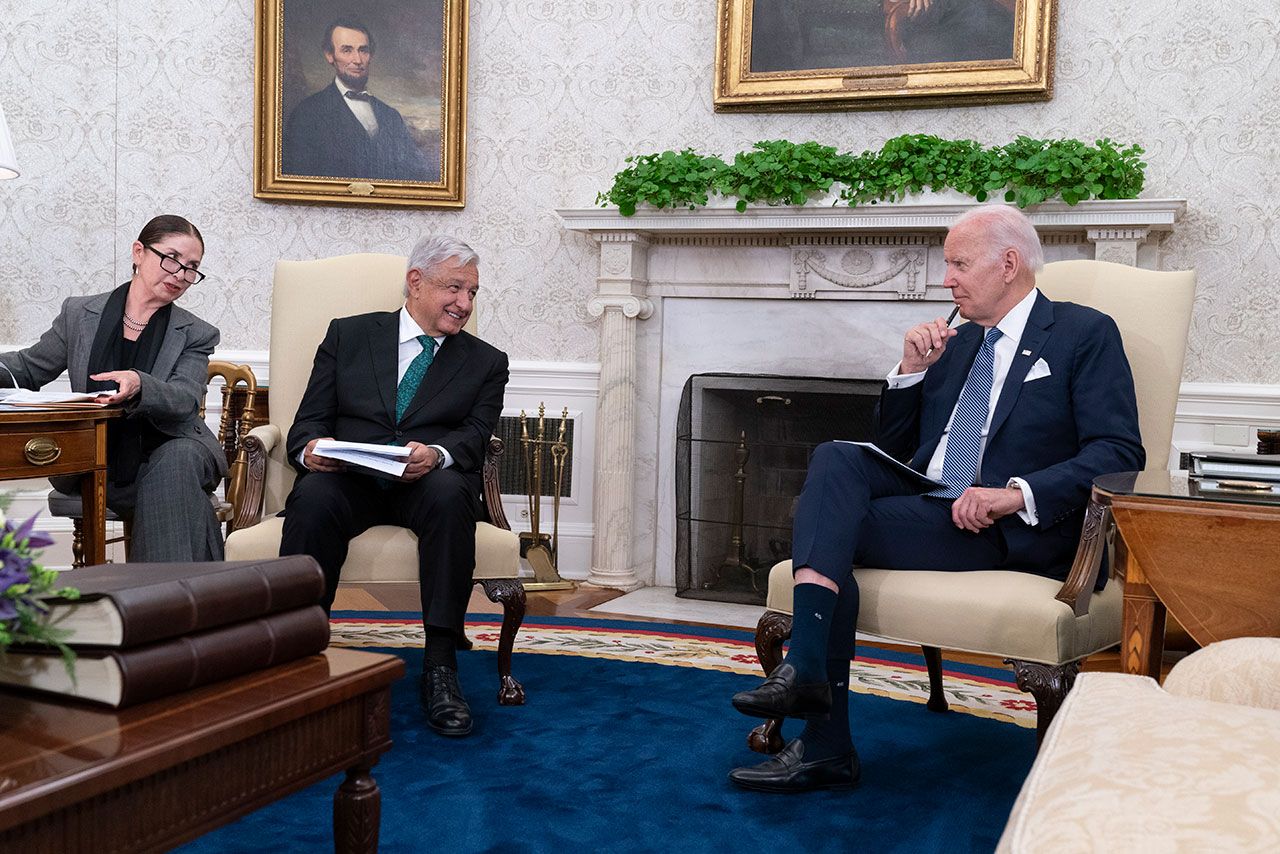 En reunión con Biden, pidió López Obrador más visas para mexicanos 