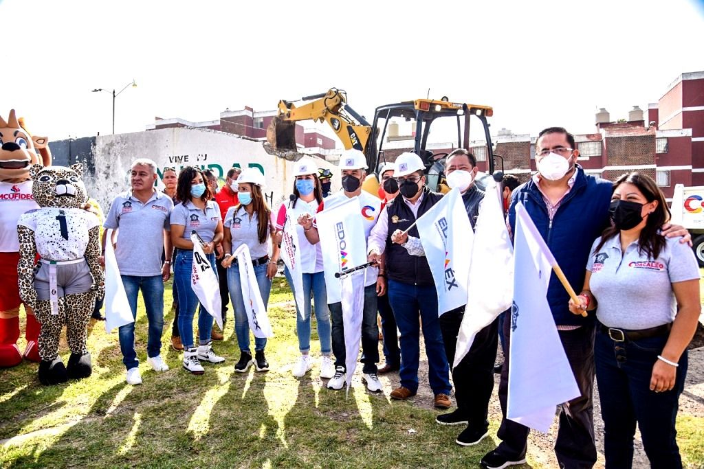 El GEM arranca la construcción del Estadio de Béisbol en beneficio de habitantes de Coacalco 