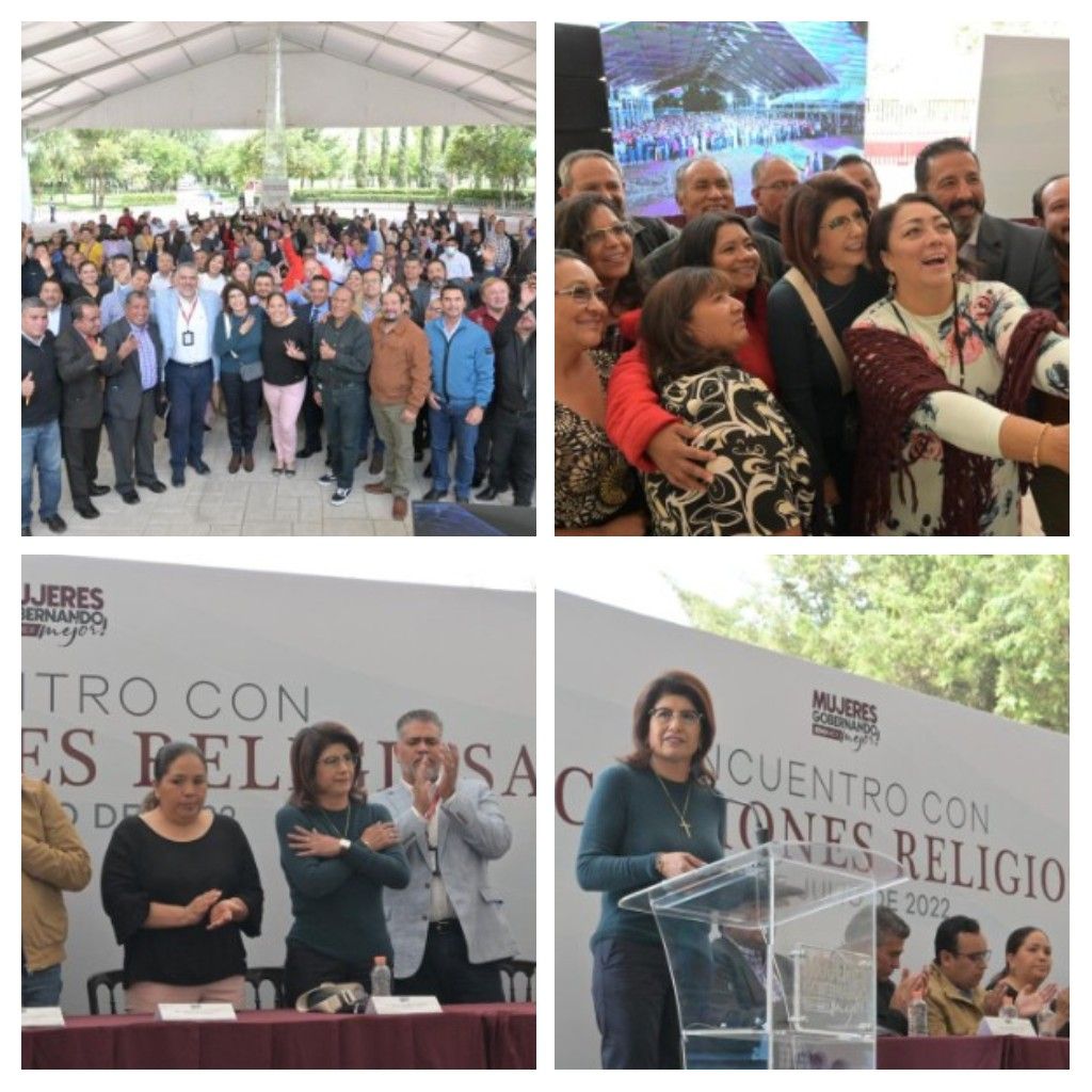 Mariela Gutiérrez Escalante se
 reúne con Asociaciones Religiosas