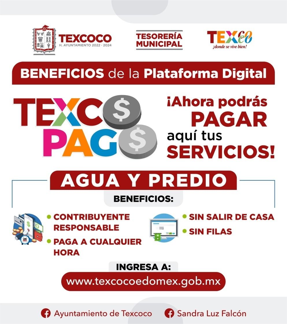 Tesorería Implementan plataforma digital Texco-pago