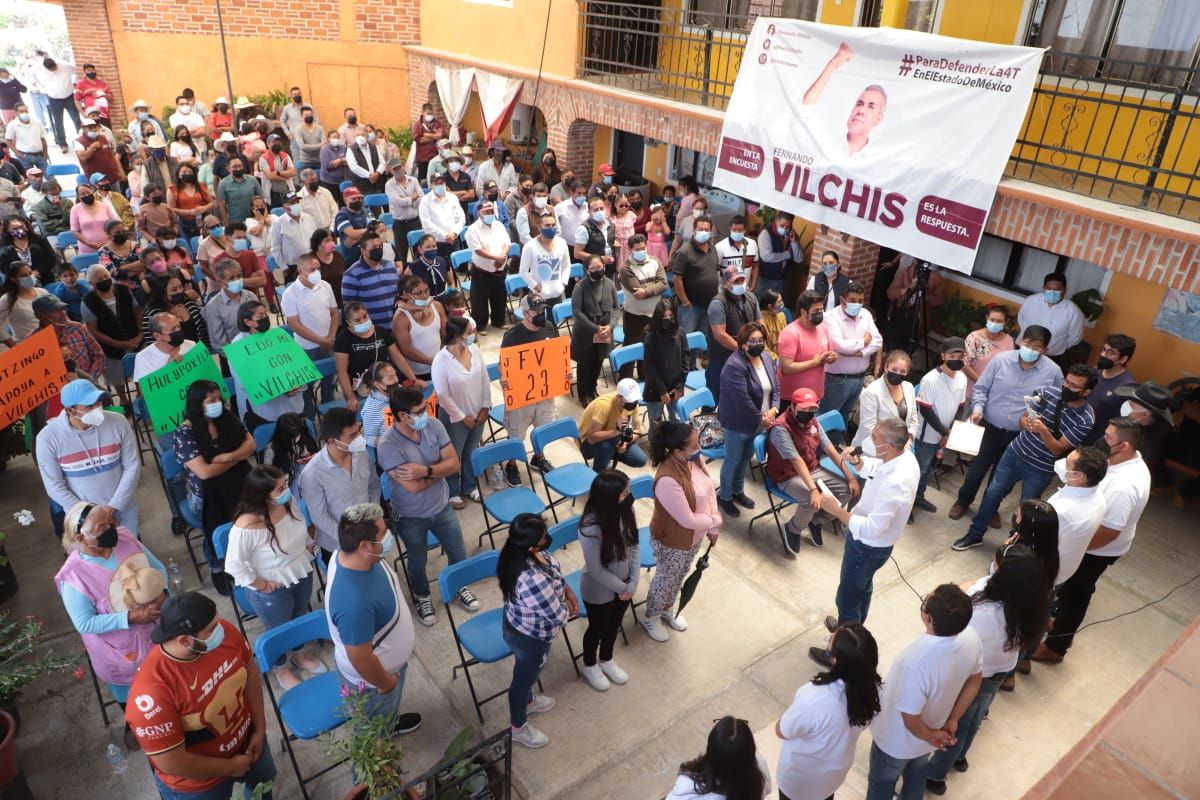Jóvenes se suman al proyecto de Fernando Vilchis en defensa de la 4T en el Estado de México